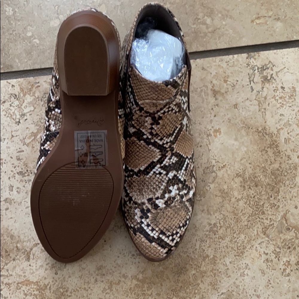 Snakeskin boots